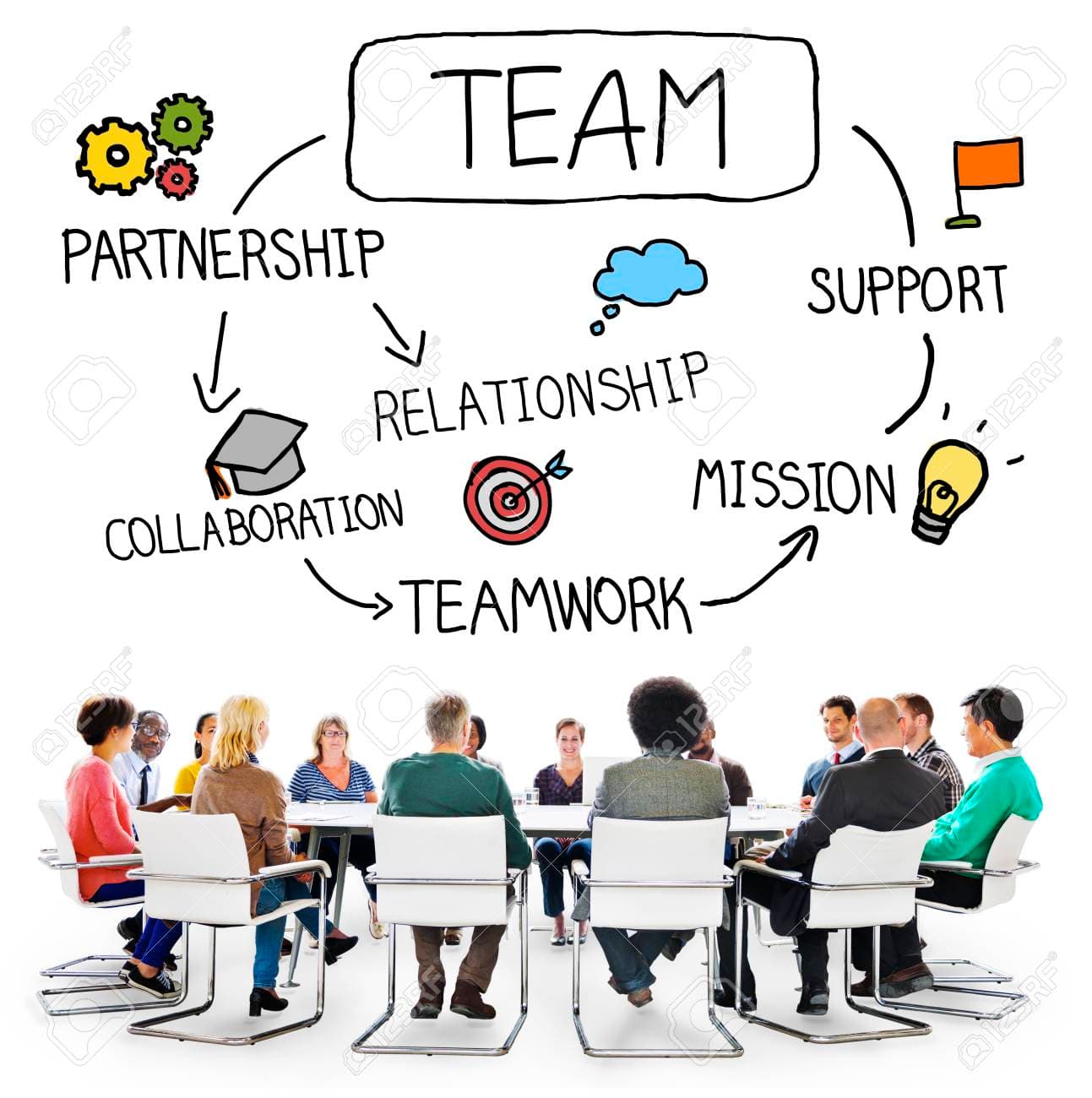 OZI team collaborating